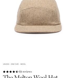 Anian Melton Wool Hat